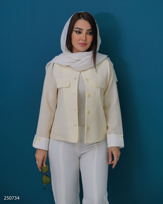 کراپ کت مدل سلما کد ۲۵۰۷