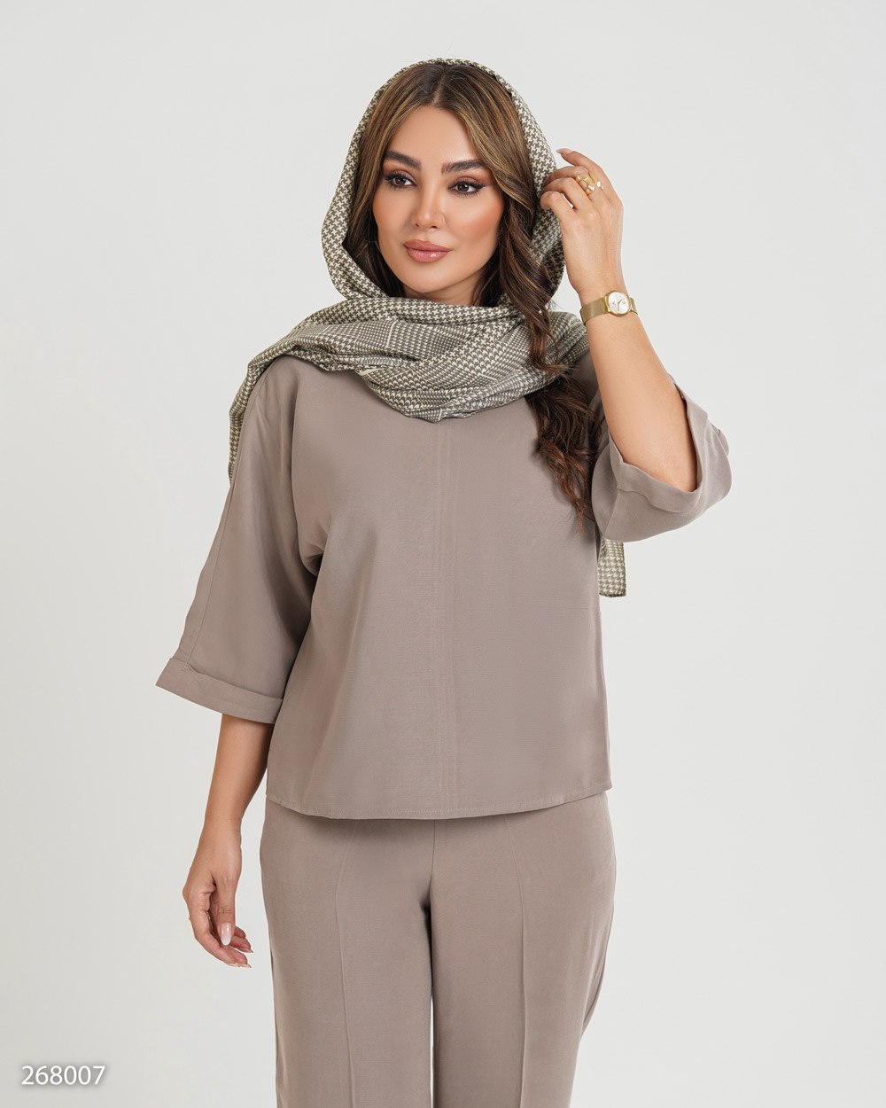کراپ و شلوار مدل آیسودا